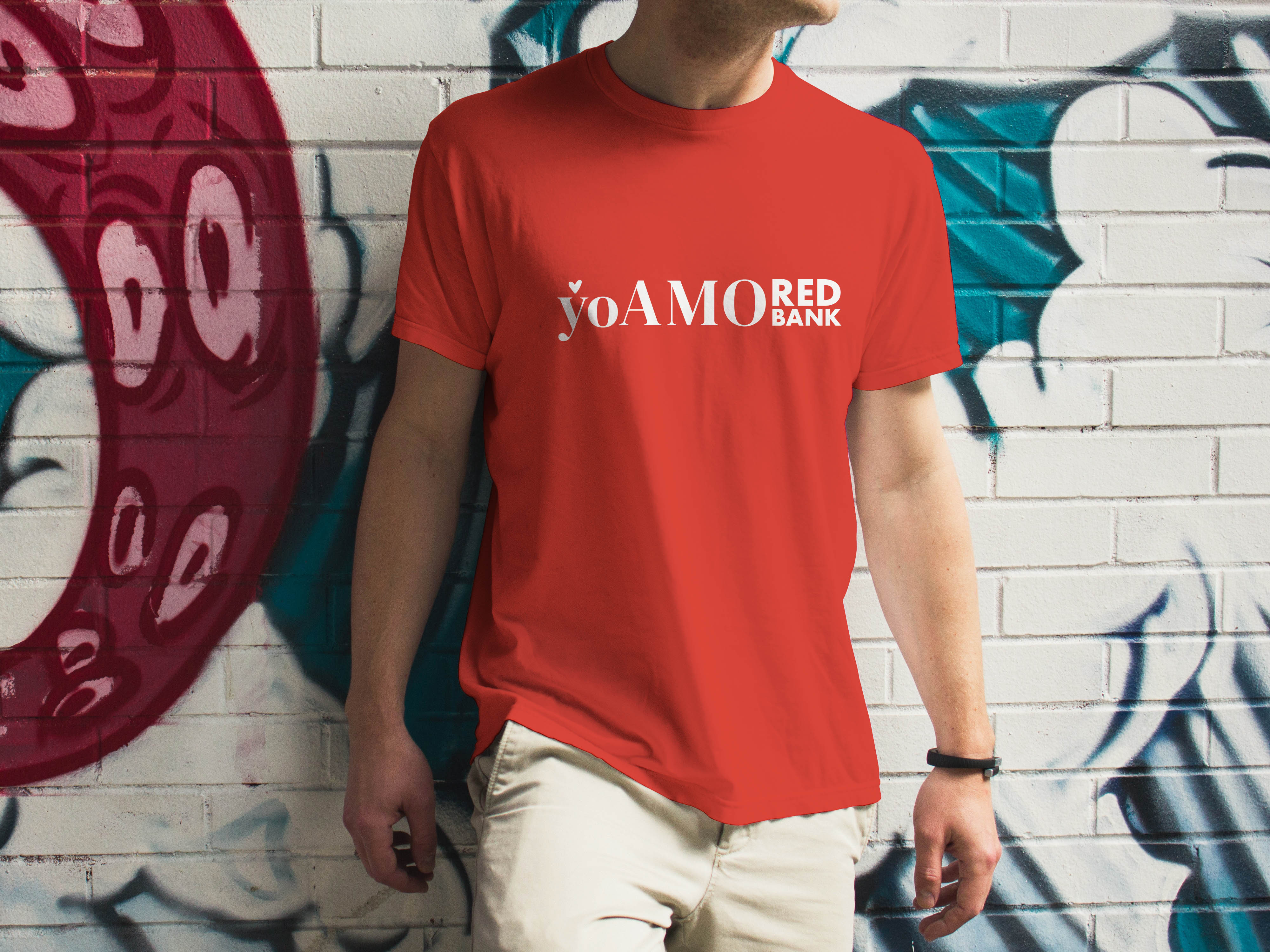 T-shirt Design by ILLUSTRATOR PRO for i love red bank | Design #27474019