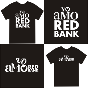 T-shirt Design by Jyd for i love red bank | Design: #27445460