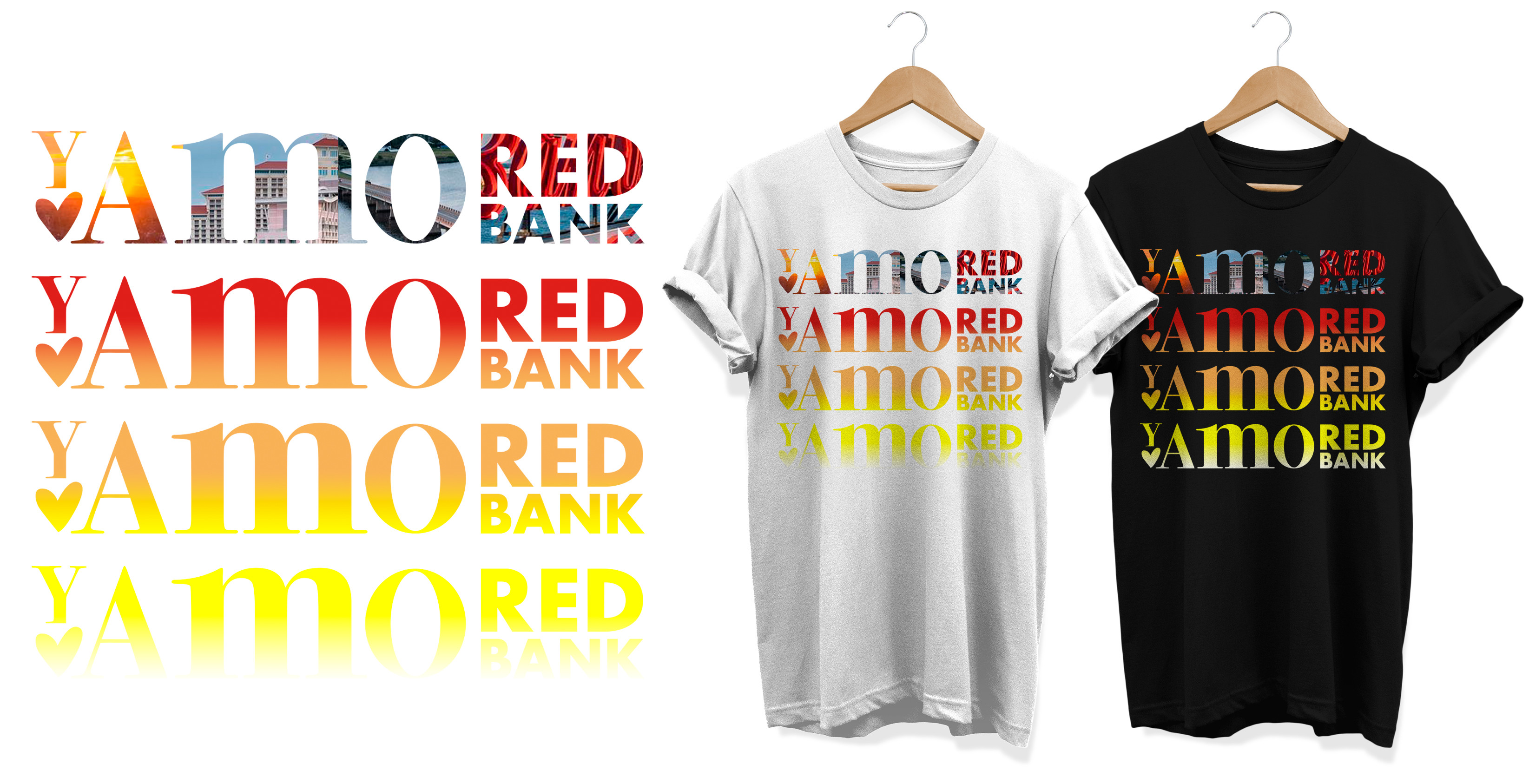 T-shirt Design by Al Pech for i love red bank | Design #27463977
