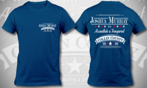 Joshua Murray for Accountbale & Transparent Collin County | Diseño de Camiseta por Jonya