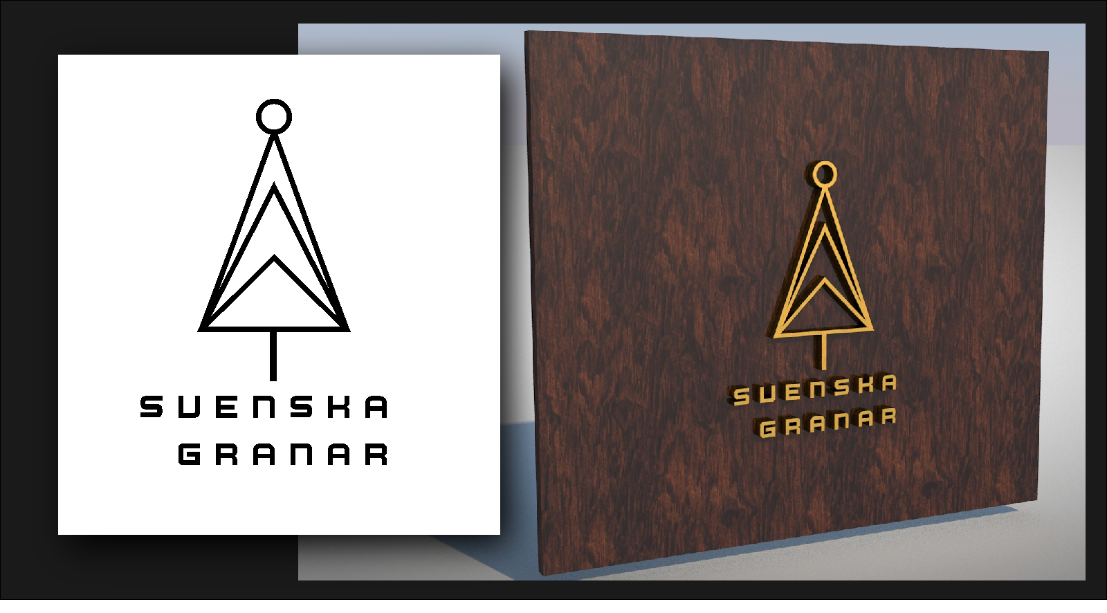 Logo Design by cornel888 for Svenska Granar  | Design #27438136