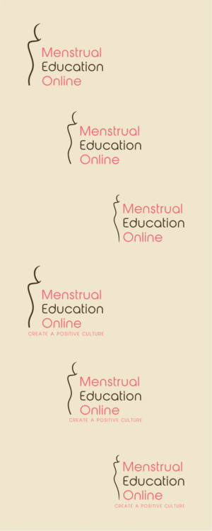 Menstrual Education Online  or MEO, with Menstrual Education Online as optional | Logo Design by pachilakili