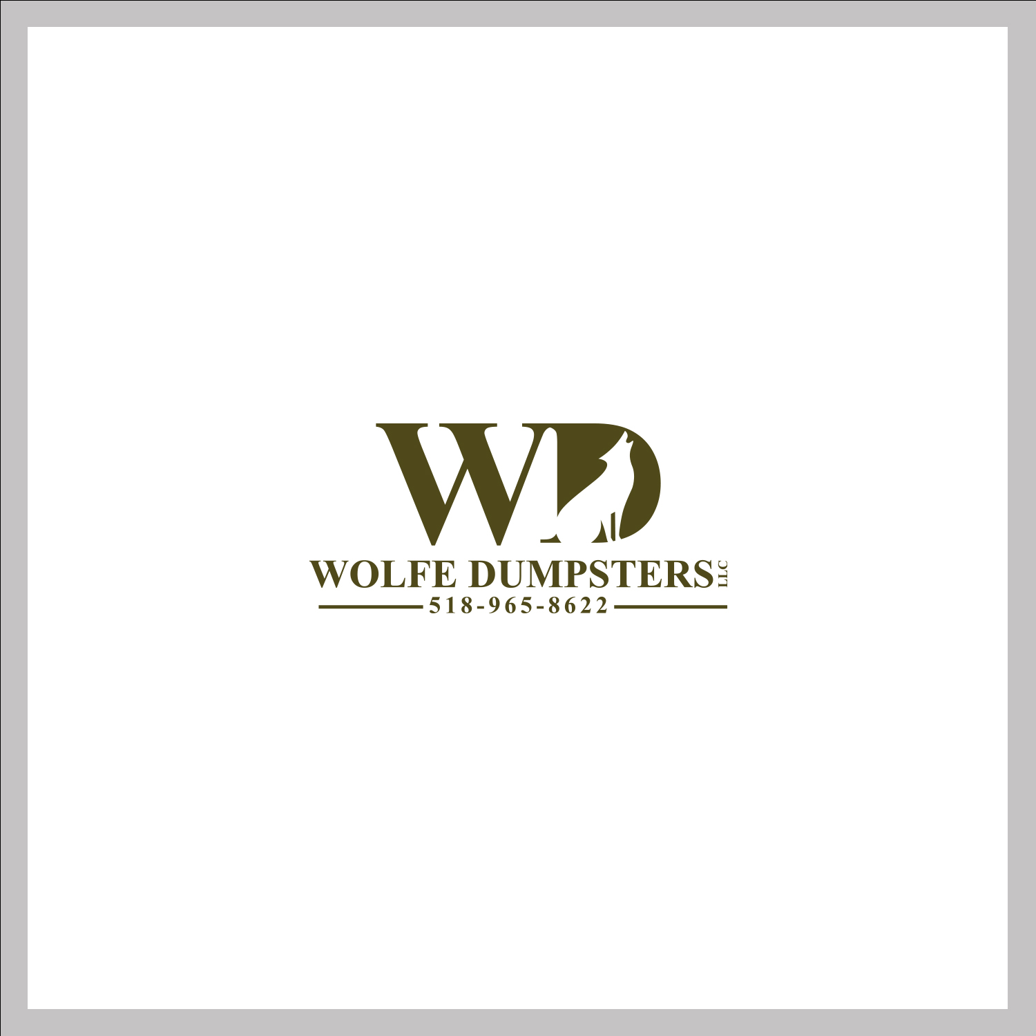 Logo Design by MG.graphics for Wolfe Builders | Design #27442177