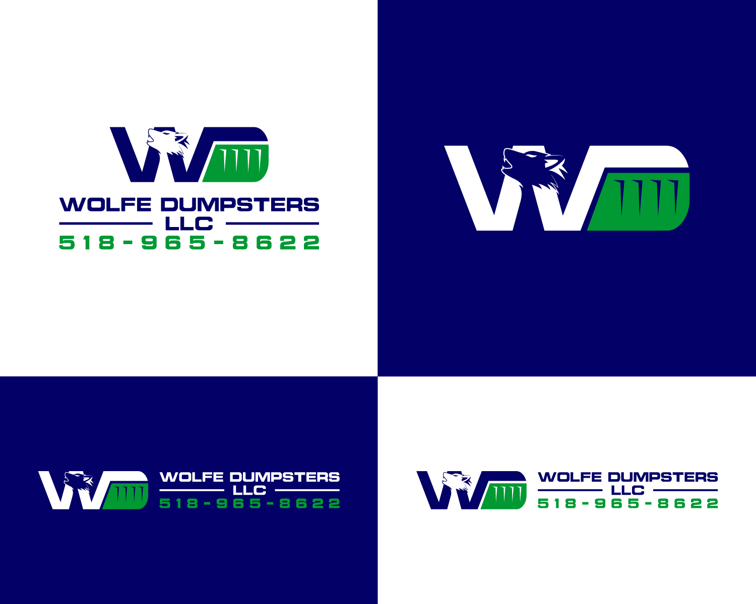 Logo Design by Md Shehidul Islam Rimon for Wolfe Builders | Design #27440676