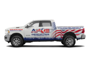 Car Wrap Design by Priyo Subarkah for American Pride Outdoor SVCS LLC | Design: #27447305