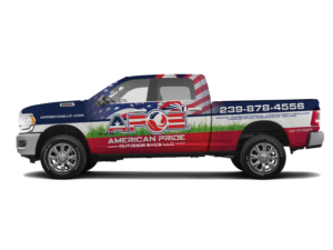 Car Wrap Design by Priyo Subarkah for American Pride Outdoor SVCS LLC | Design: #27447346