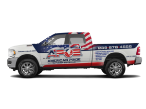 Car Wrap Design by Priyo Subarkah for American Pride Outdoor SVCS LLC | Design: #27447369