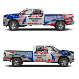 American Pride Outdoor SVCS LLC | Car Wrap Design by elveneclipse