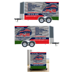Car Wrap Design by Yoga Tri for American Pride Outdoor SVCS LLC | Design: #27453977
