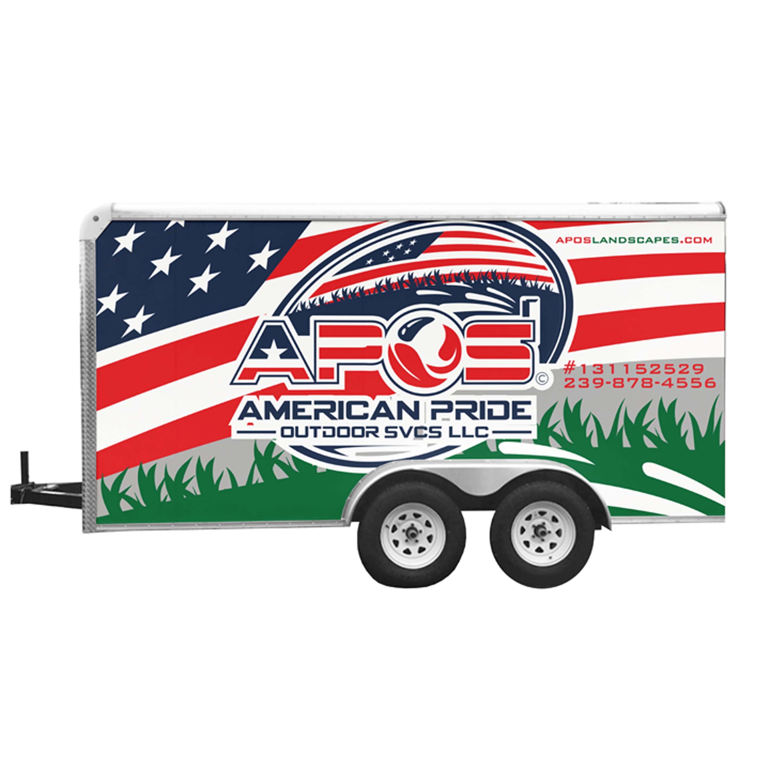 Car Wrap Design by MAKE ME THE WINNER for American Pride Outdoor SVCS LLC | Design #27448599