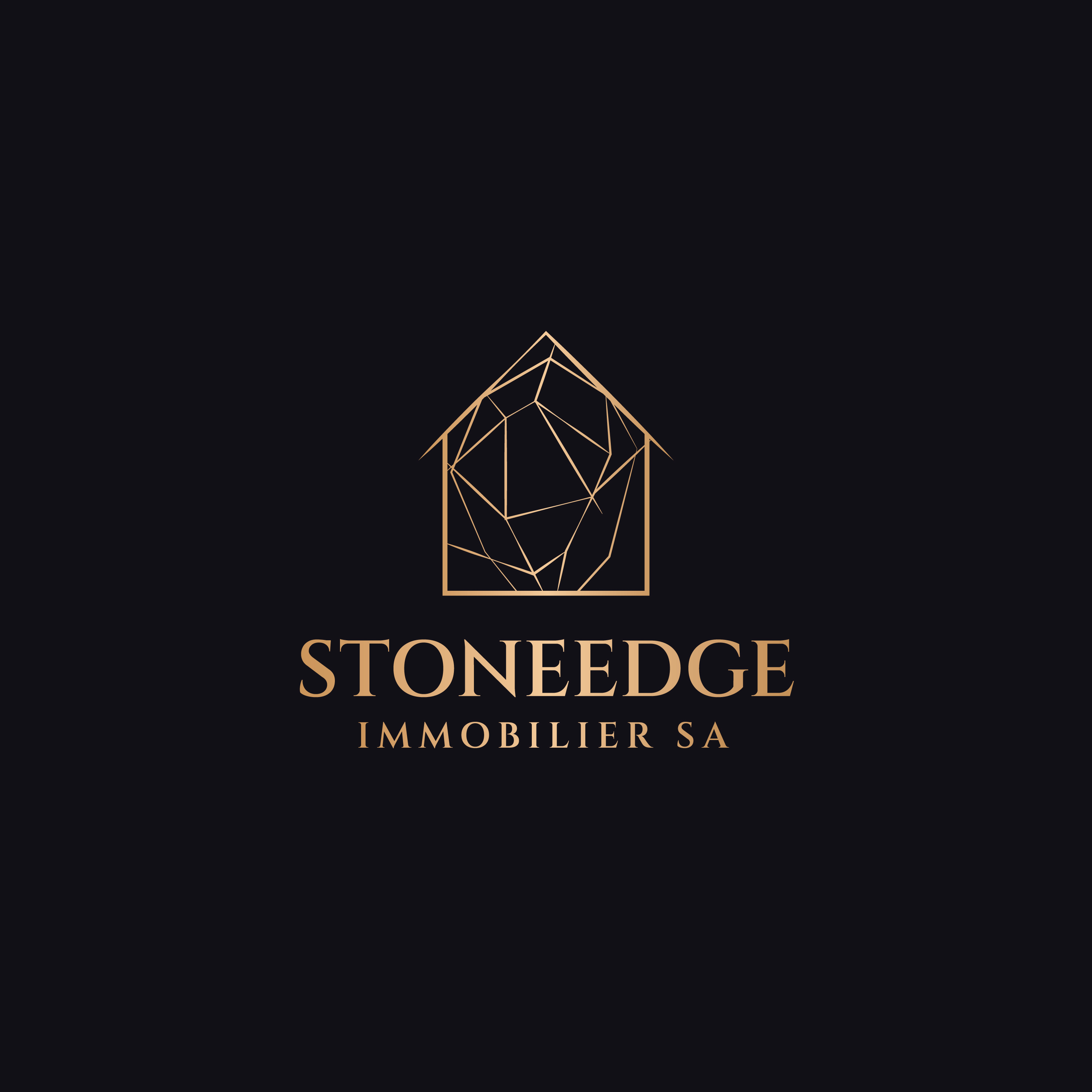 Logo Design by Sadia Shaky for StoneEdge Immobilier SA  | Design #27444782