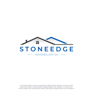 Logo Design by Blvck for StoneEdge Immobilier SA  | Design: #27445740