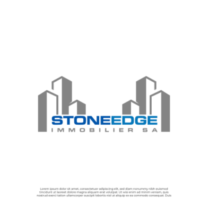 Logo Design by Blvck for StoneEdge Immobilier SA  | Design: #27446450