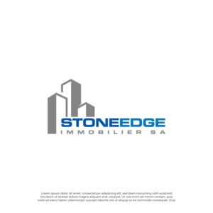 Logo Design by Blvck for StoneEdge Immobilier SA  | Design: #27446451