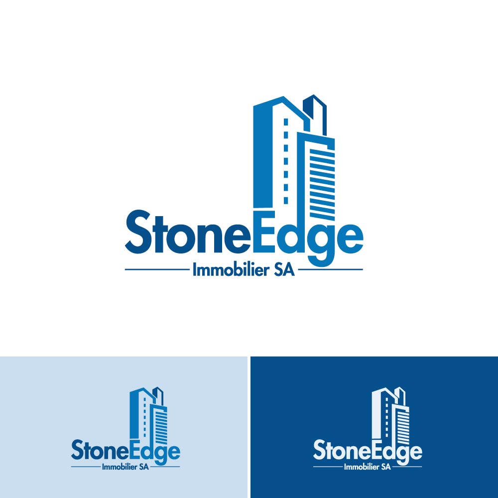 Logo Design by MyJesus for StoneEdge Immobilier SA  | Design #27441934