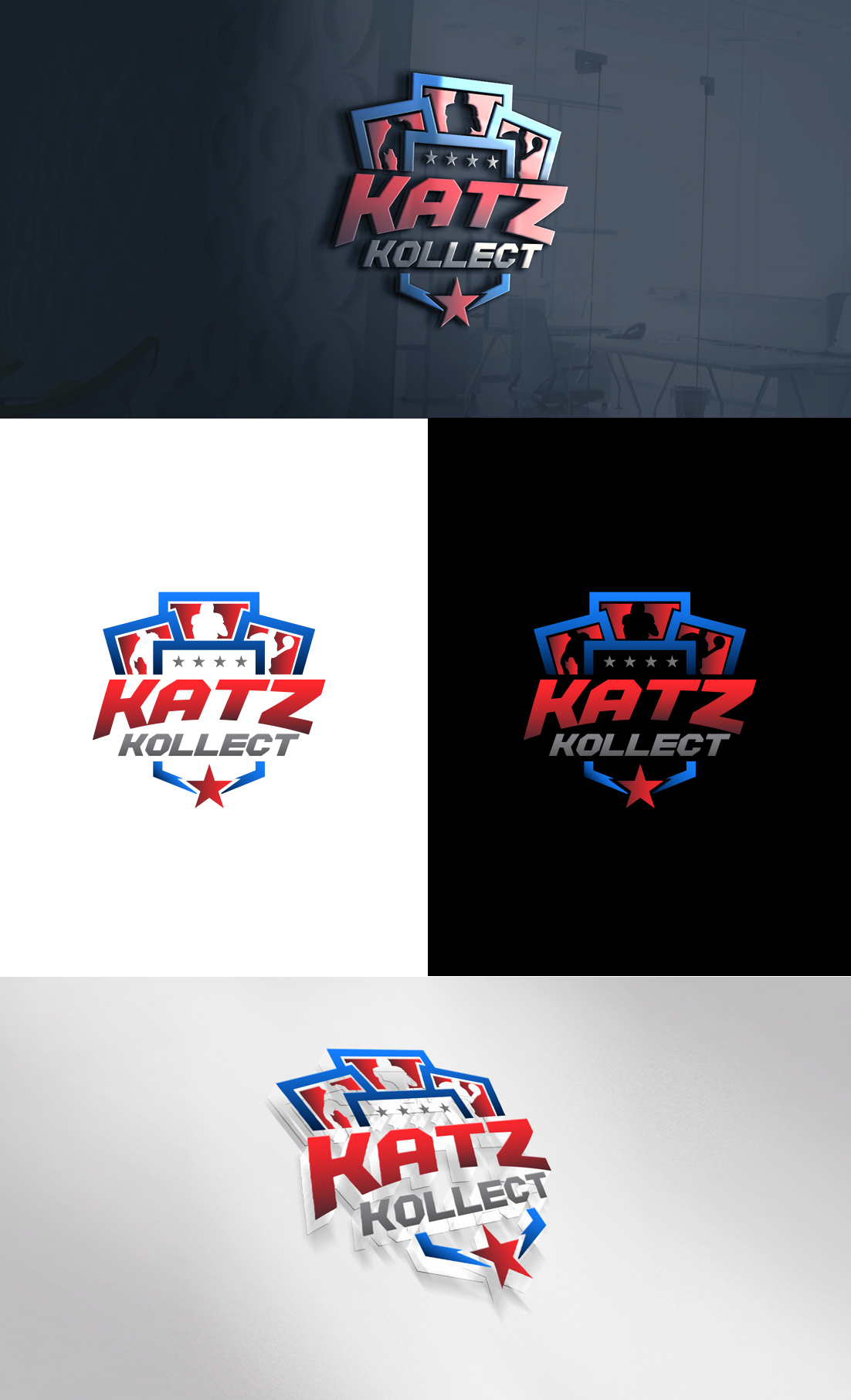 Logo Design by GLDesigns for KatzKollect  | Design #27442910