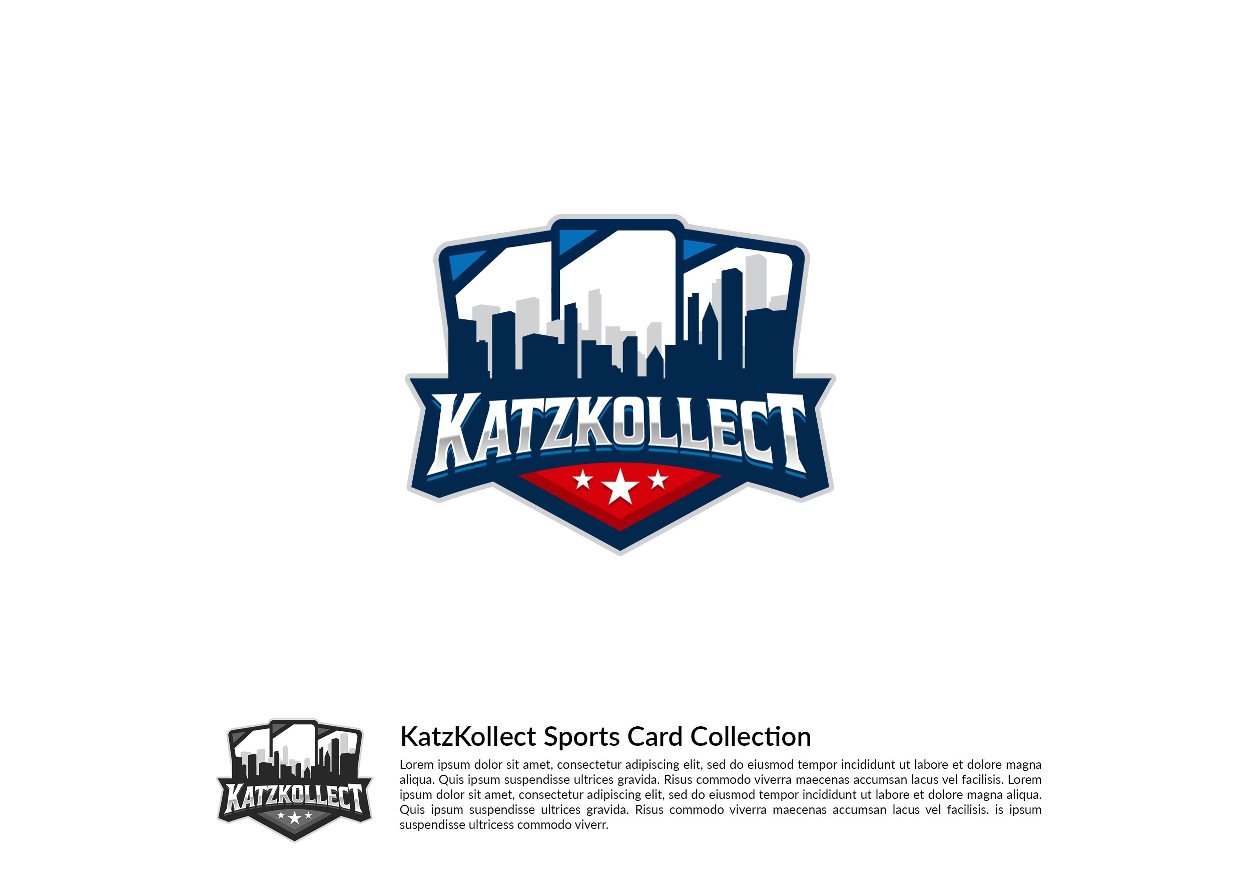 Logo Design by christianpoetoe for KatzKollect  | Design #27481128