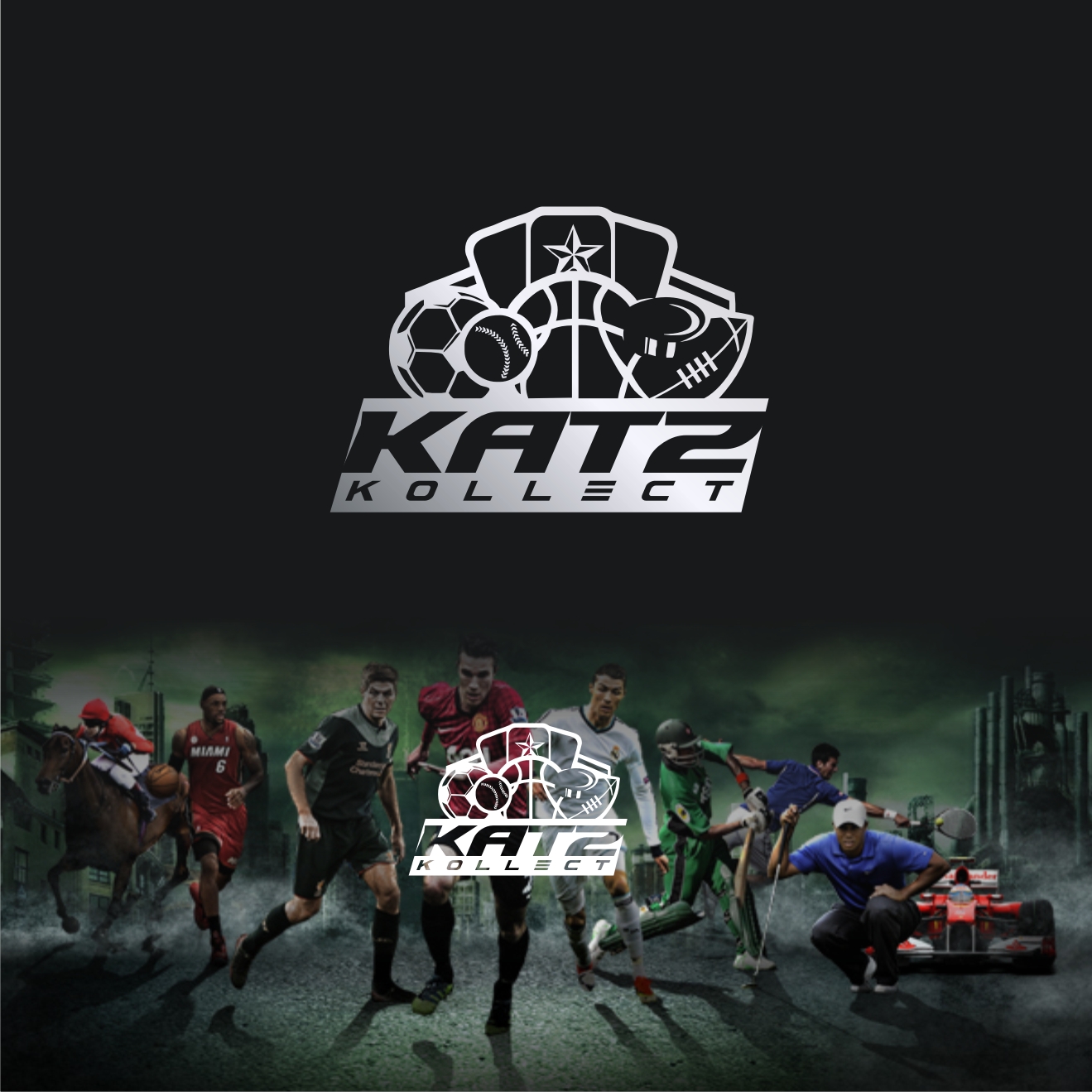 Logo Design by gray mind for KatzKollect  | Design #27480575