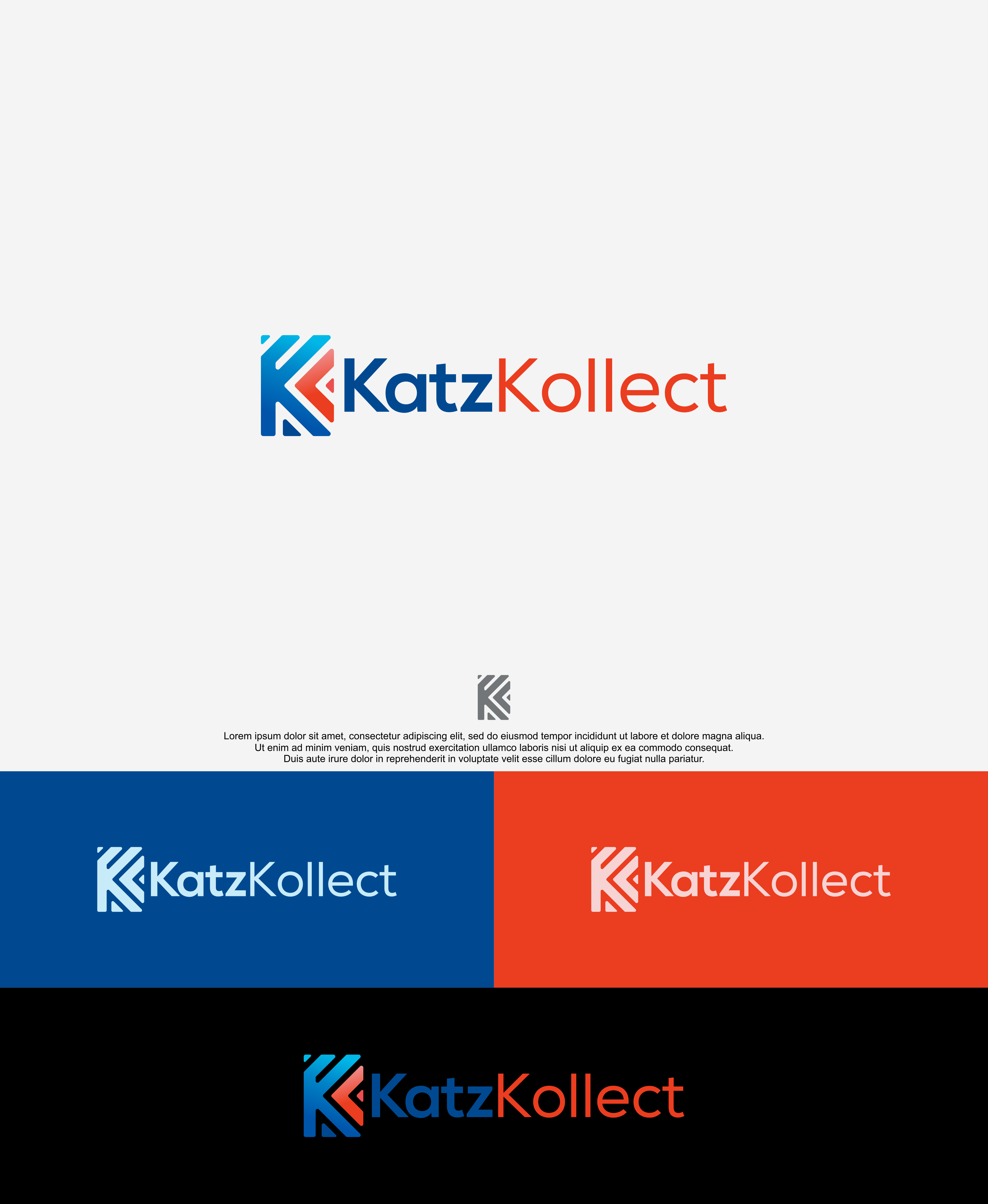 Logo Design by QILLASOFT-Design for KatzKollect  | Design #27443116