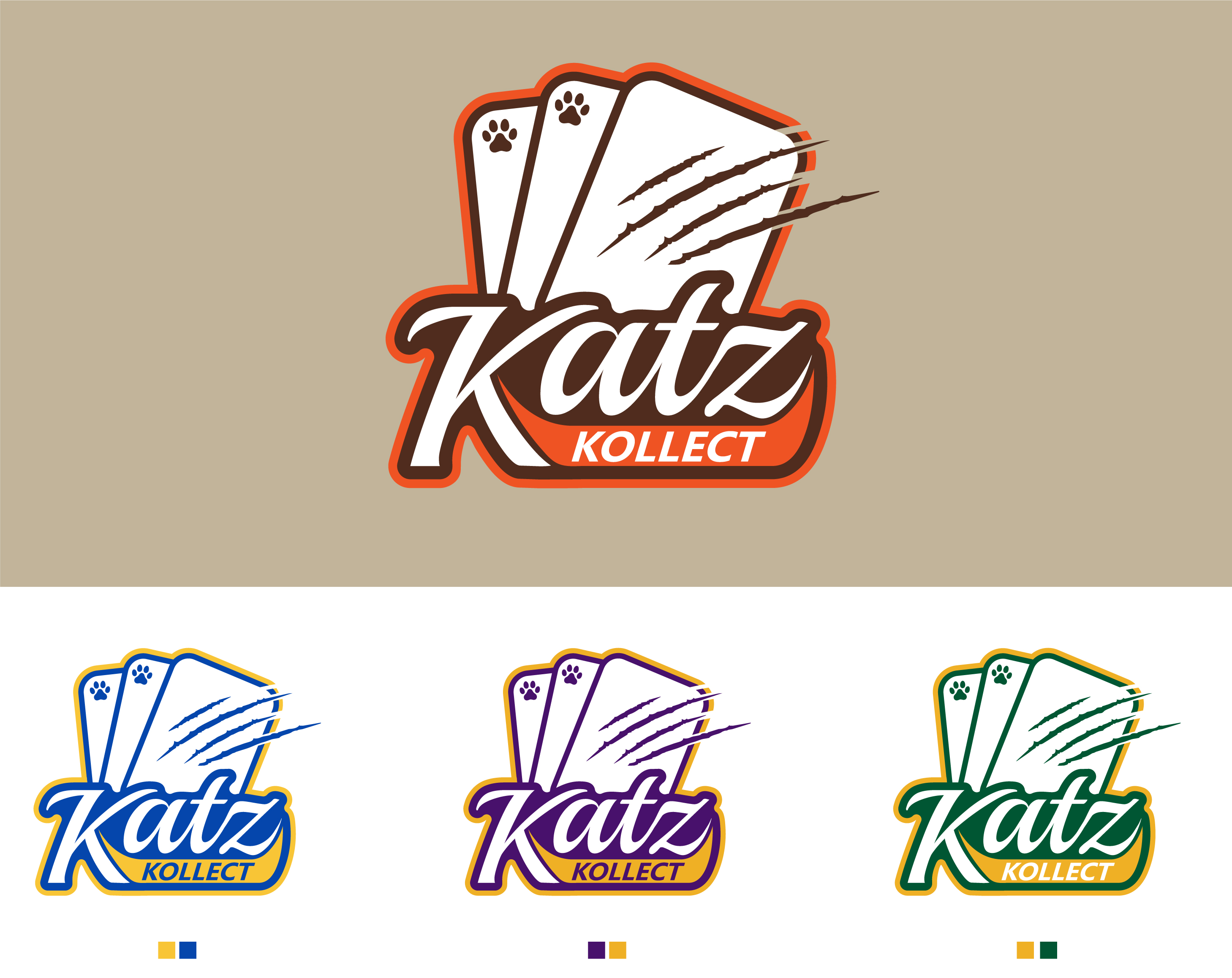 Logo Design by 2F for KatzKollect  | Design #27468256