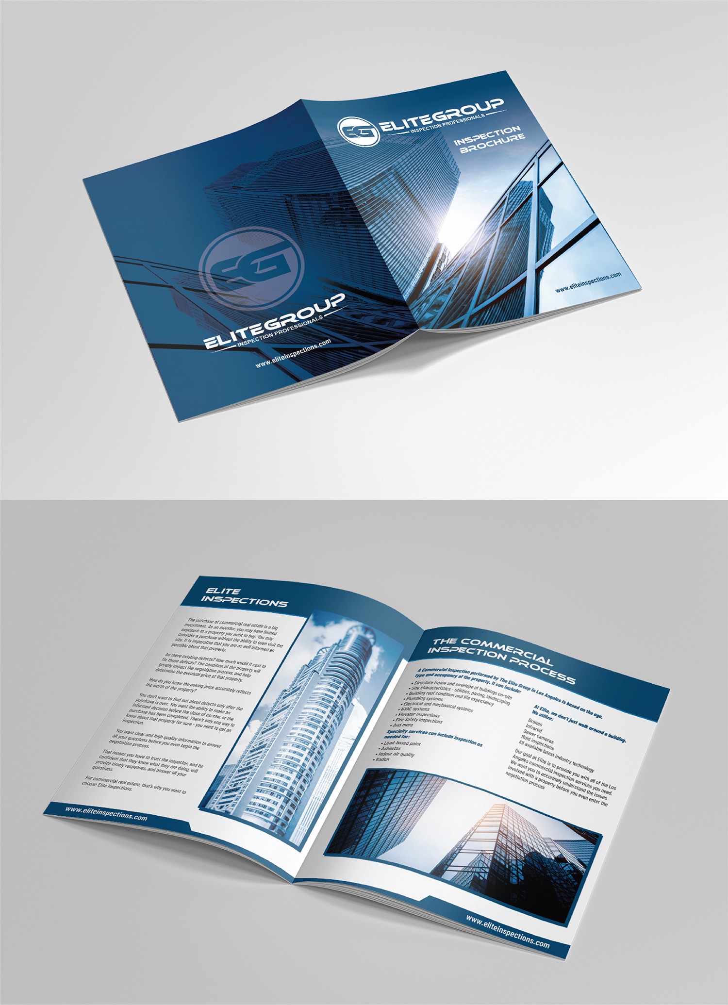 Diseño de Brochure por Deziners Zone para The Elite Group Property Inspection Service, Inc. | Diseño #27451943