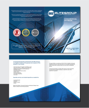 Diseño de Brochure por Deziners Zone para The Elite Group Property Inspection Service, Inc. | Diseño: #27524882