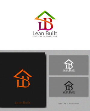 Lean Built (allow for a tagline underneath to be determined eg. 