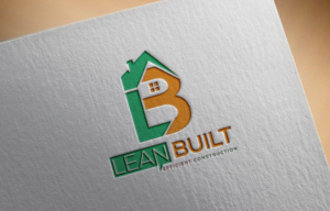 Lean Built (allow for a tagline underneath to be determined eg. 