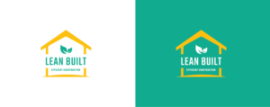 Lean Built (allow for a tagline underneath to be determined eg. 