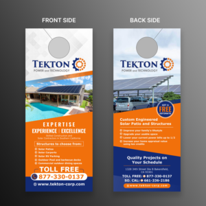 3.5inch x 8.5inch door hangar | Print Design par ecorokerz