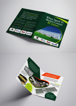 Brochure flyer for handout and web distribution - 11 X 17 folded four pages 8.5 X 11 | Diseño de Flyer por Benson M.