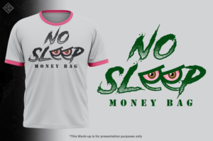 NO SLEEP | T-shirt Design by gekgrfx