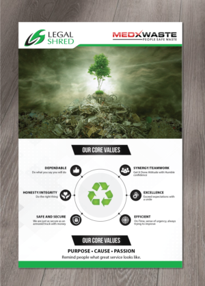 Poster of Core Values & Motto | Diseño de Póster por alex989