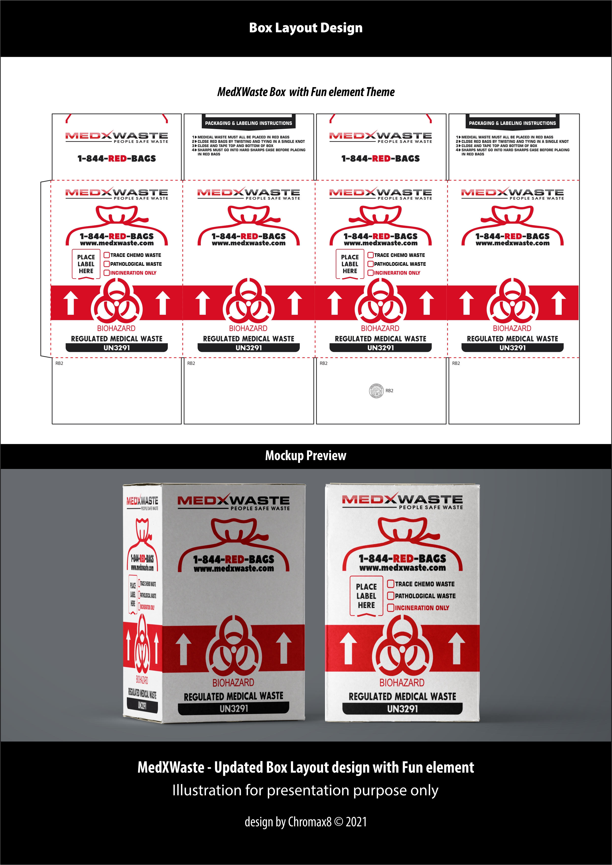 Packaging Design by Chromax8 for this project | Design #27486162