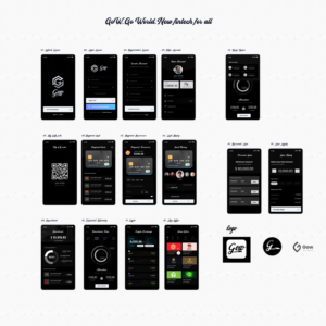 GoW , Go World , New fintech for all | App-Design von WebPixel
