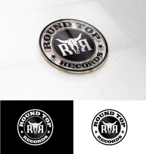 Logo Design by StromDesignHub for Round Top Vinyl  | Design: #27455151