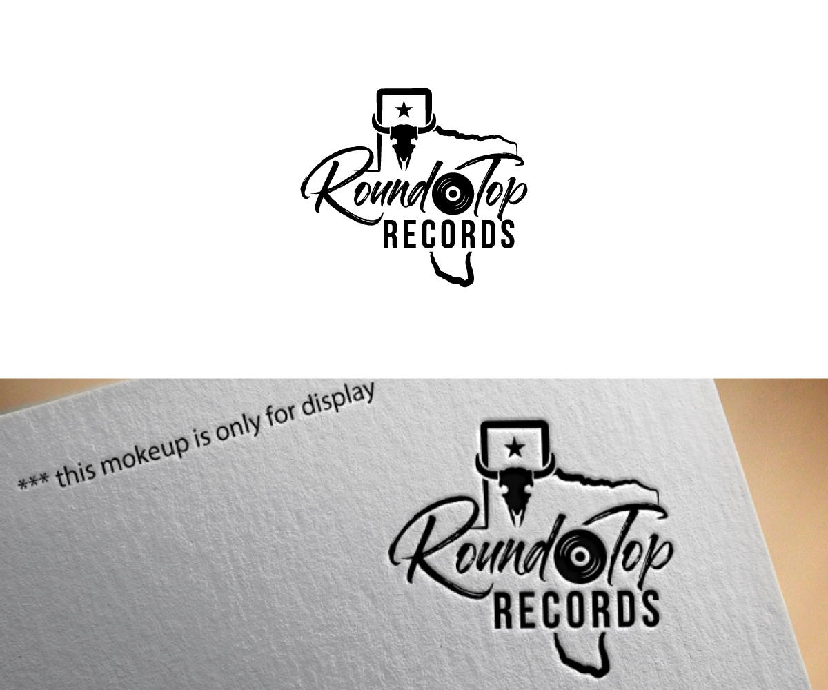 Logo Design by jonkonrad for Round Top Vinyl  | Design #27454491