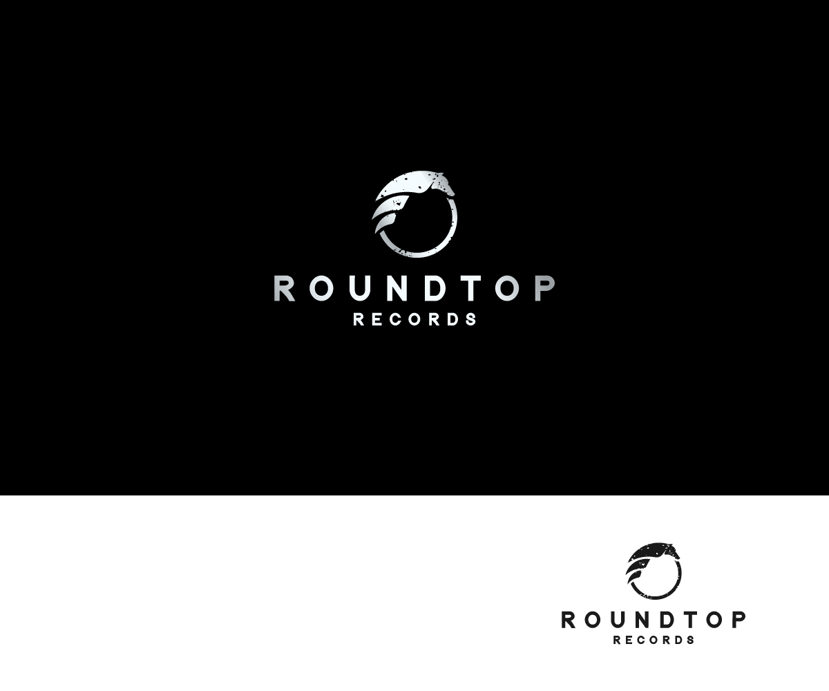 Logo Design by aglaronde23 for Round Top Vinyl  | Design #27450736