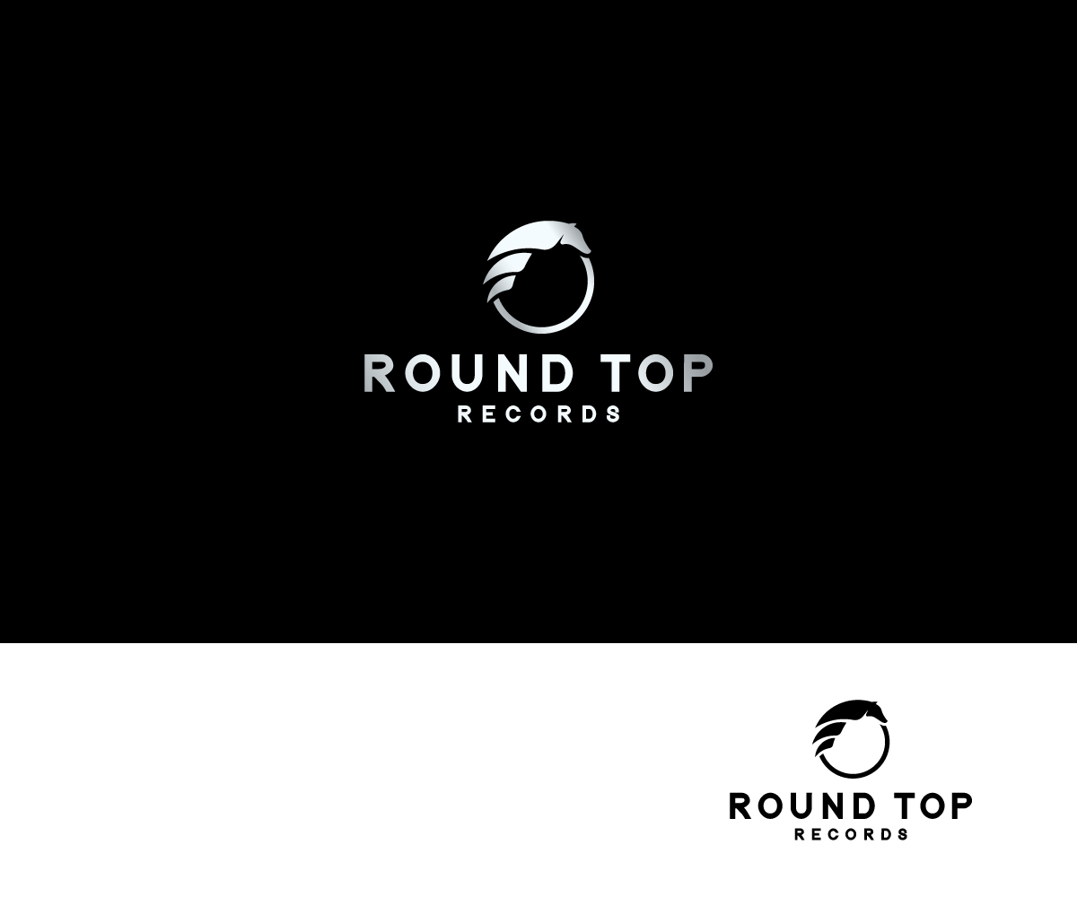 Logo Design by aglaronde23 for Round Top Vinyl  | Design #27451707