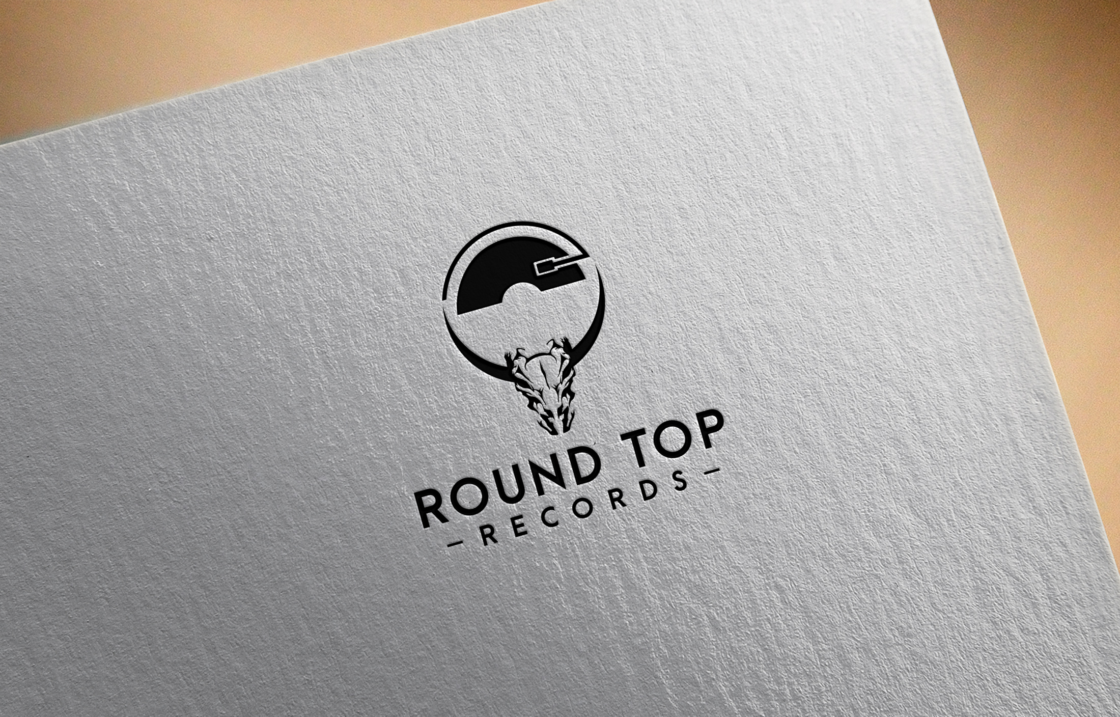 Logo Design by SL Designer for Round Top Vinyl  | Design #27451757