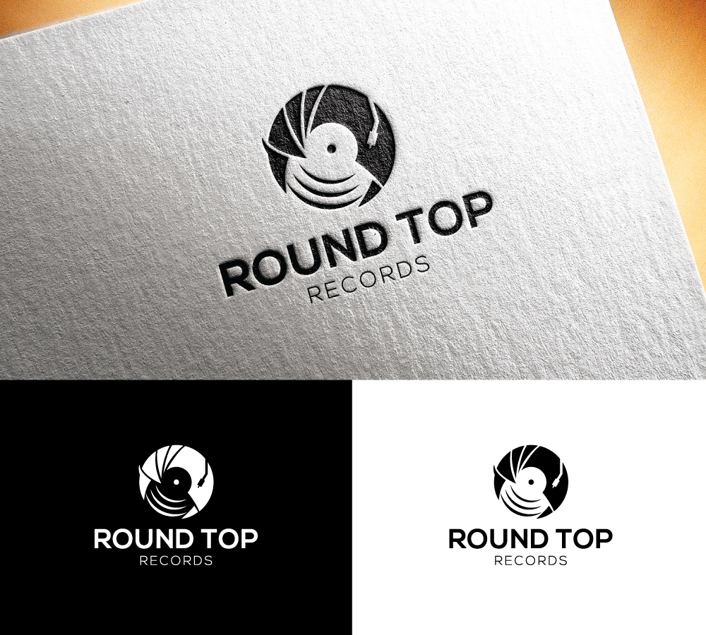 Logo-Design von step forward 2 für Round Top Vinyl  | Design #27451666