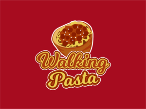 Walking Pasta | Logo Design by BNdesigner