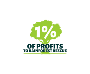 1% of PROFITS to RAINFOREST RESCUE | Logo Design by OrianO-70