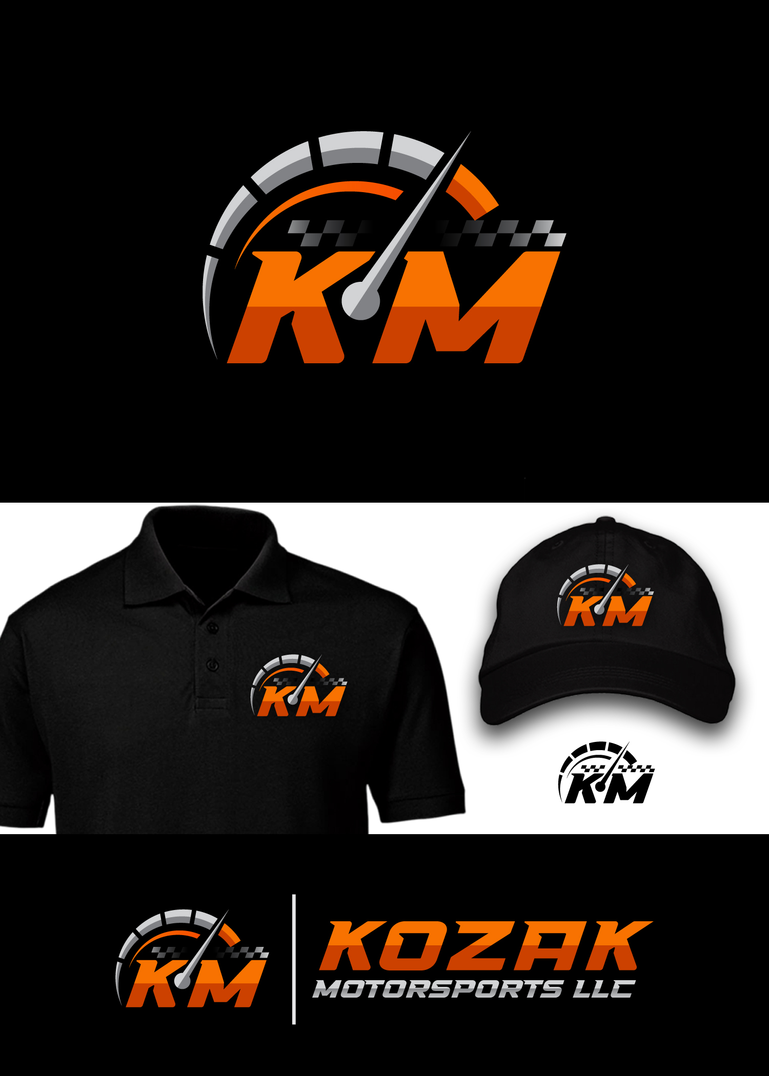 Logo Design by Rueell Artss for Kozak Motorsports | Design #27466673