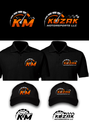Logo-Design von Rueell Artss für Kozak Motorsports | Design: #27466751
