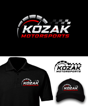 Logo Design by Rueell Artss for Kozak Motorsports | Design: #27490866