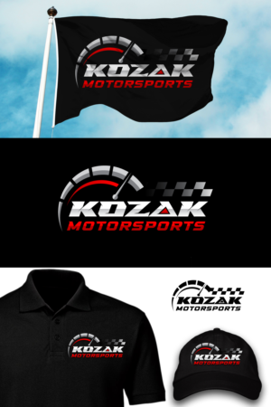 Logo Design by Rueell Artss for Kozak Motorsports | Design: #27508363
