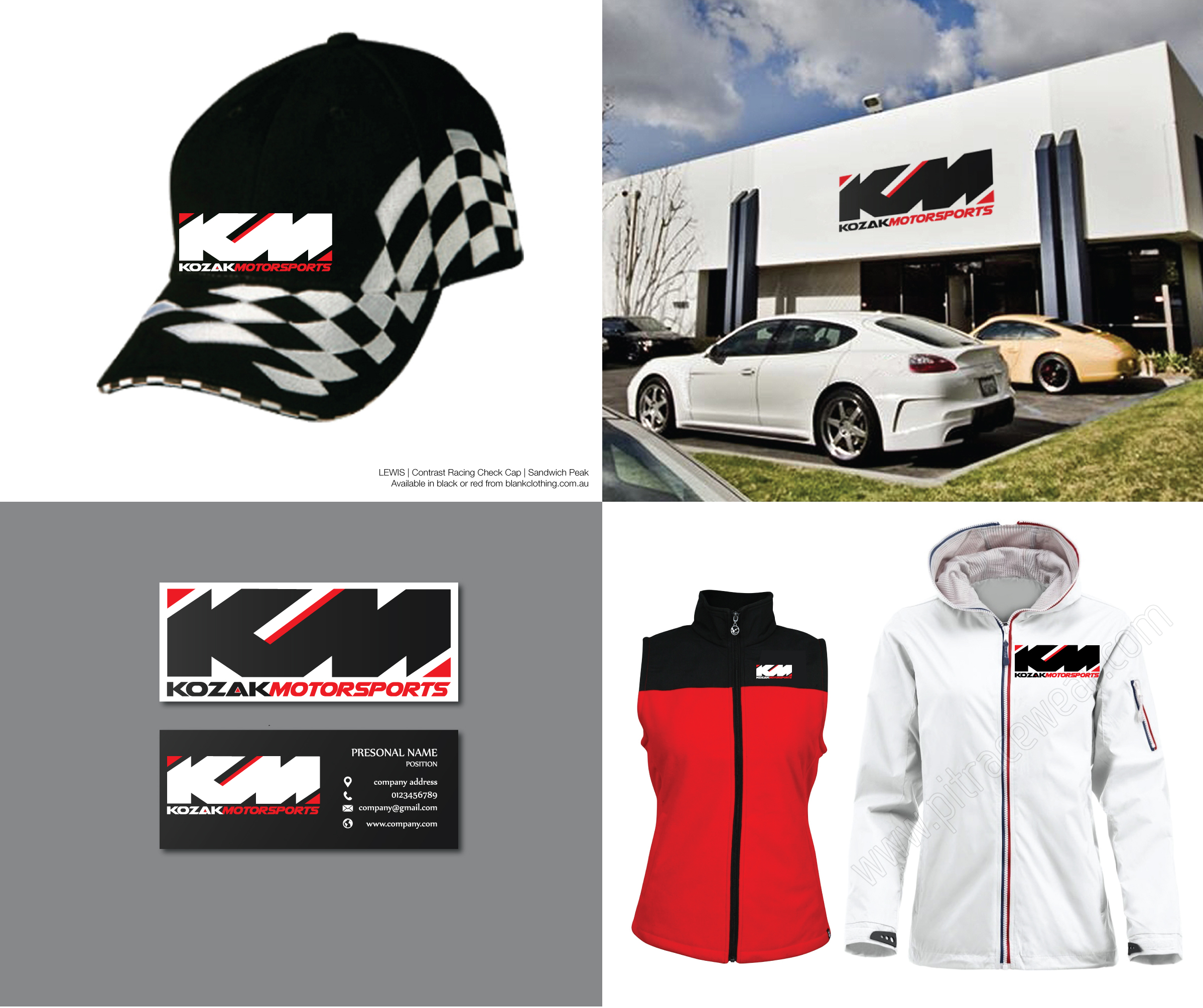 Logo Design by Simon Hon for Kozak Motorsports | Design: #27510168