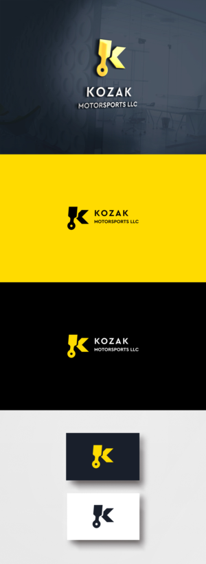 Logo-Design von Omee für Kozak Motorsports | Design: #27460682