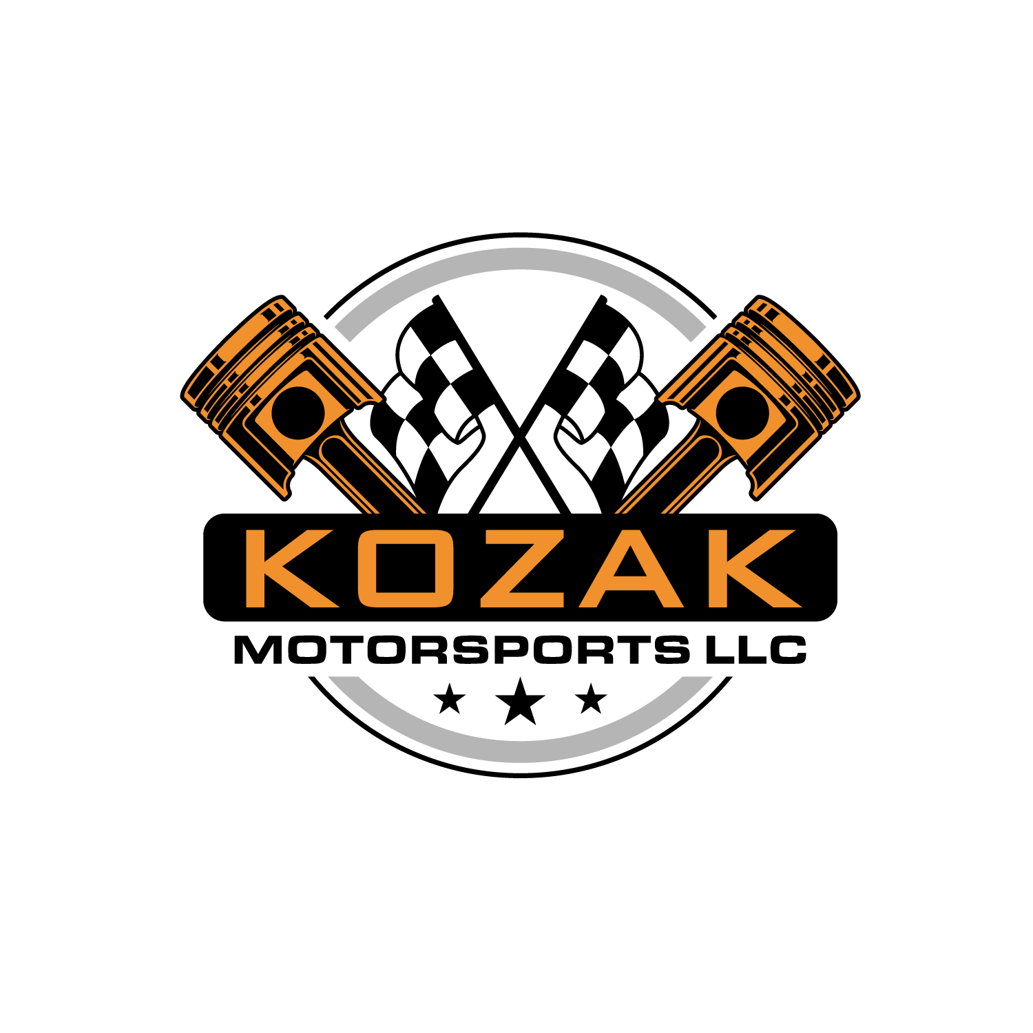 Logo Design by Dream Logo Design for Kozak Motorsports | Design #27459125